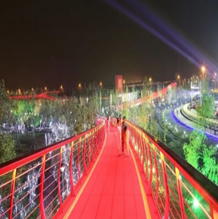 航空公司綠化景觀工程1號公園彩虹橋項目